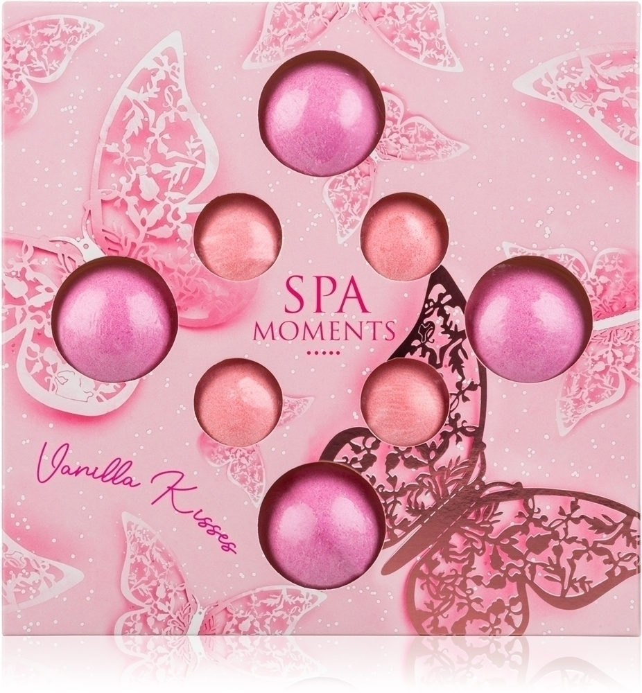 «Ванильные поцелуи» шипучие пены для ванны Spa Moments, 8 шт
«Ванильные поцелуи» шипучие пены для ванны Spa Moments, 8 шт