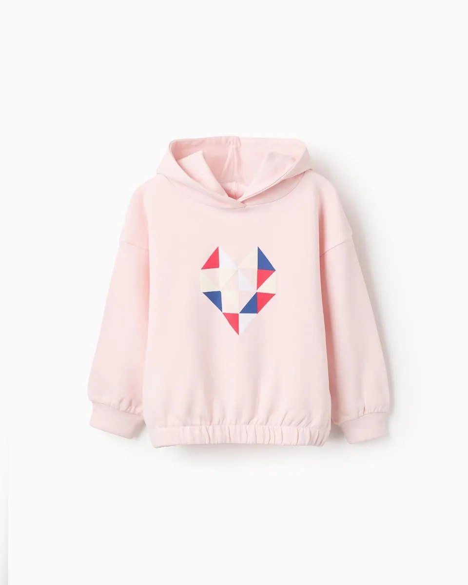 Детская толстовка 100% хлопок с капюшоном Zippy, розовый
Детская толстовка 100% хлопок с капюшоном Zippy, розовый