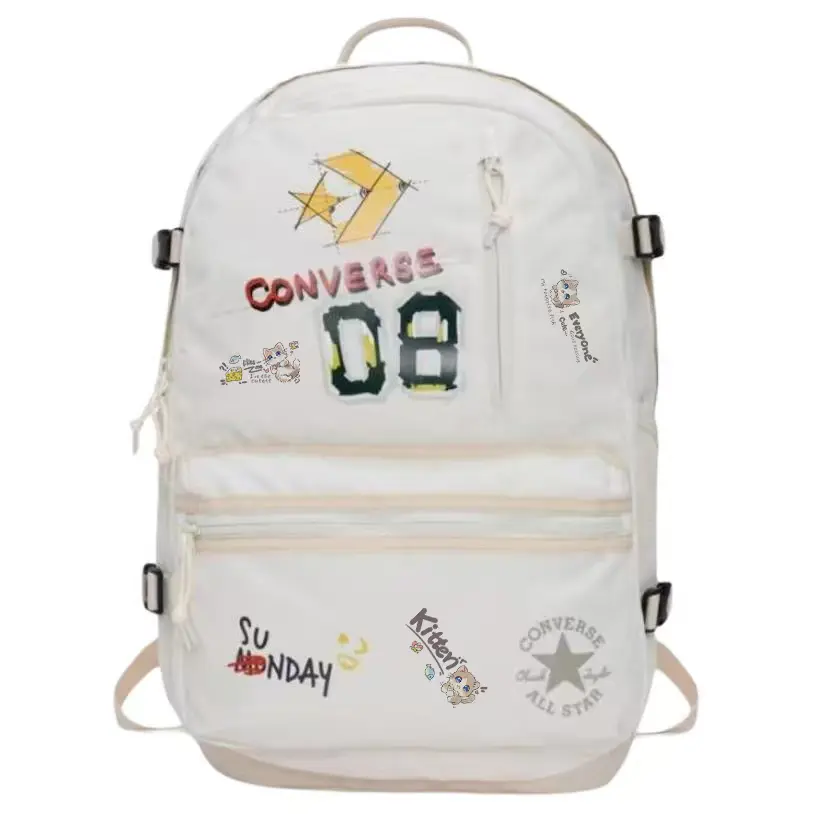 Converse Полиэстеровый рюкзак обычный унисекс белый, White
Converse Полиэстеровый рюкзак обычный унисекс белый, White
