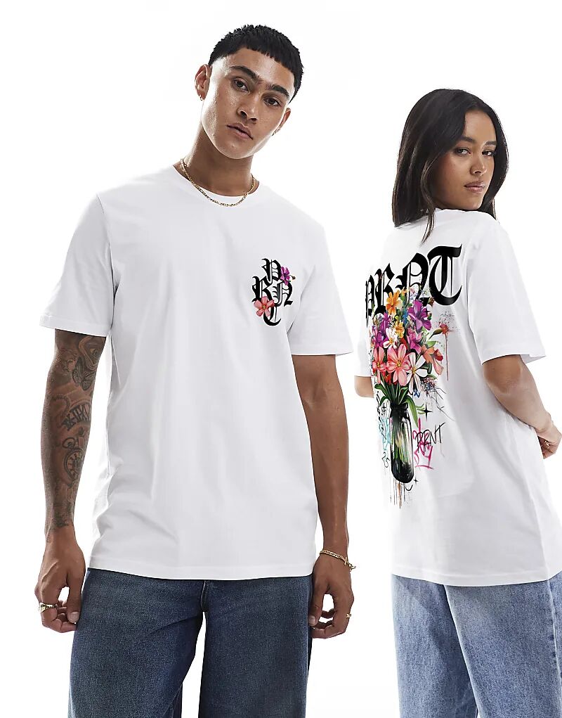 Футболка с цветочным граффити PRNT белого цвета
Футболка с цветочным граффити PRNT белого цвета