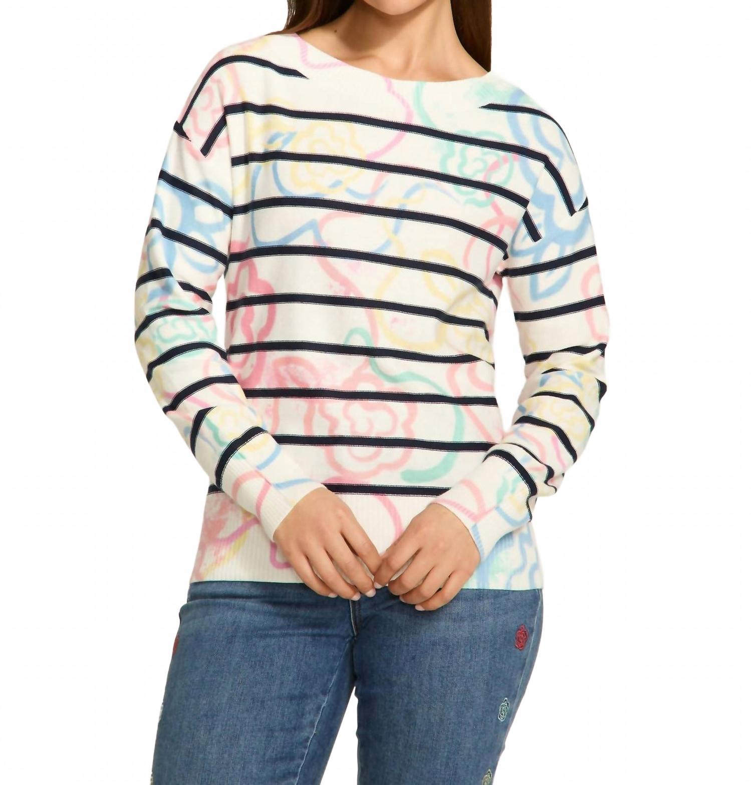 Свитер с вырезом лодочкой и принтом "розетка" FDJ, Rosette
Свитер с вырезом лодочкой и принтом "розетка" FDJ, Rosette