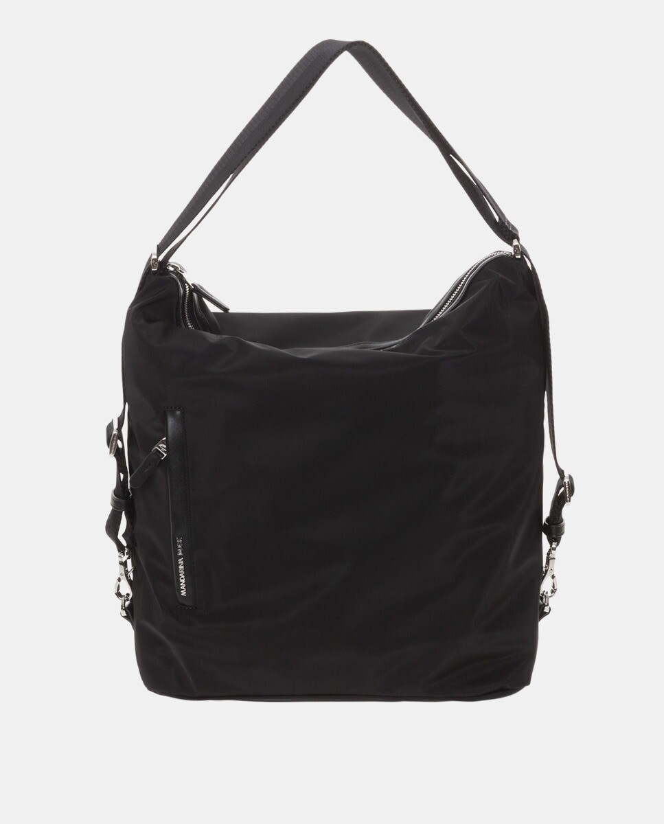 Черный нейлоновый хобо Mandarina Duck, трансформируемый в рюкзак Mandarina Duck, черный
Черный нейлоновый хобо Mandarina Duck, трансформируемый в рюкзак Mandarina Duck, черный