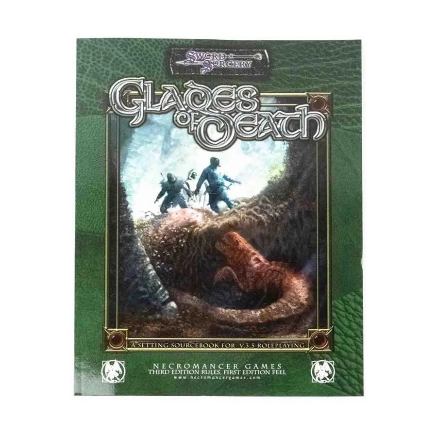 Glades of Death, d20 Sourcebooks (Necromancer Games), мягкая обложка
Glades of Death, d20 Sourcebooks (Necromancer Games), мягкая обложка
