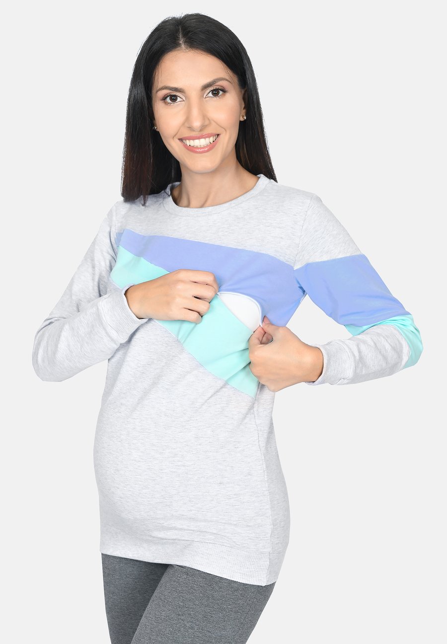 Толстовка Mija Culture 2 IN1 STILLPULLOVER & UMSTANDS, Melange Turquoise Mint/Mottled Light Grey
Толстовка Mija Culture 2 IN1 STILLPULLOVER & UMSTANDS, Melange Turquoise Mint/Mottled Light Grey