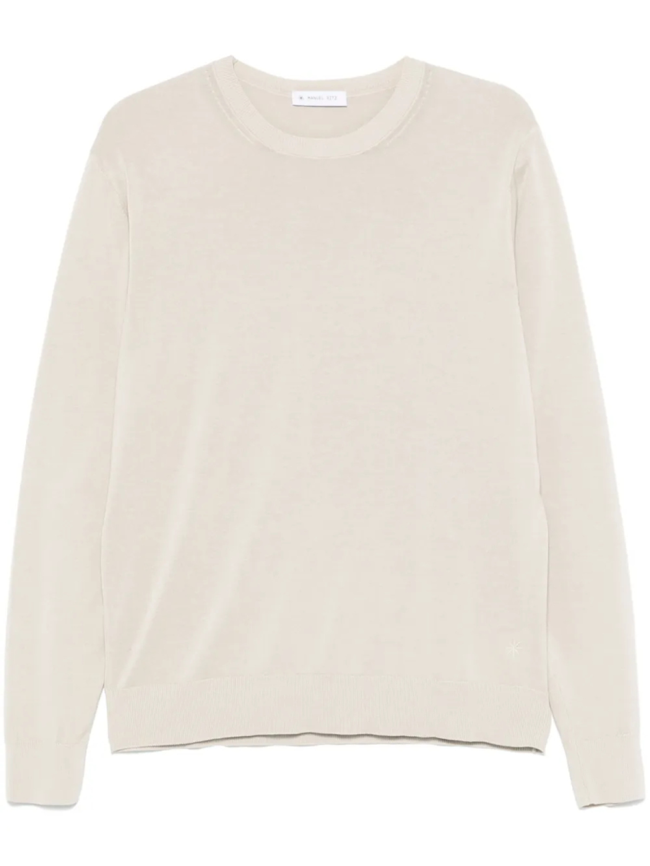 Свитер с вышитым логотипом Manuel Ritz, нейтральный
Свитер с вышитым логотипом Manuel Ritz, нейтральный