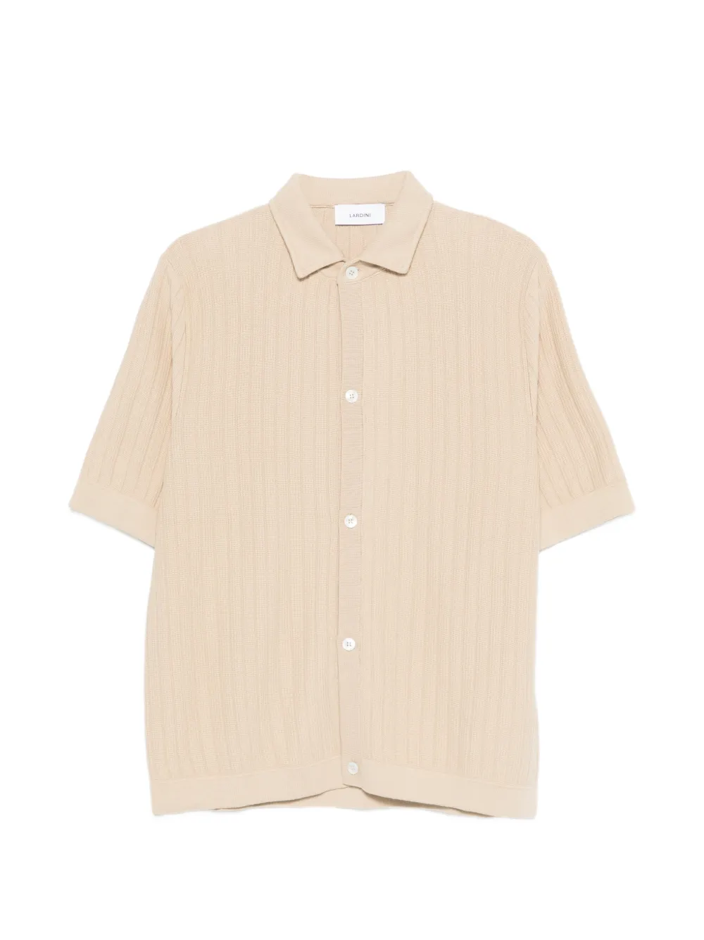 Рубашка в рубчик Lardini, бежевый
Рубашка в рубчик Lardini, бежевый