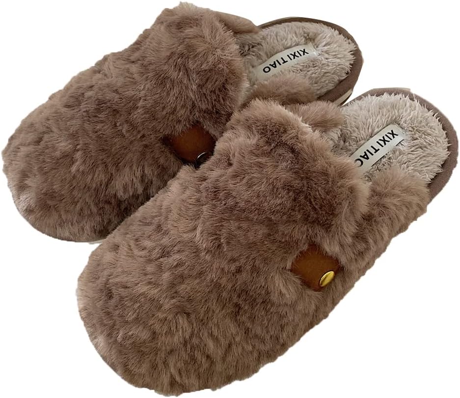 Мягкие пушистые тапочки ретро, уютные и теплые домашние тапочки для женщин и мужчин, пушистые тапочки для женщин Ceinom, коричневый
Мягкие пушистые тапочки ретро, уютные и теплые домашние тапочки для женщин и мужчин, пушистые тапочки для женщин Ceinom, коричневый