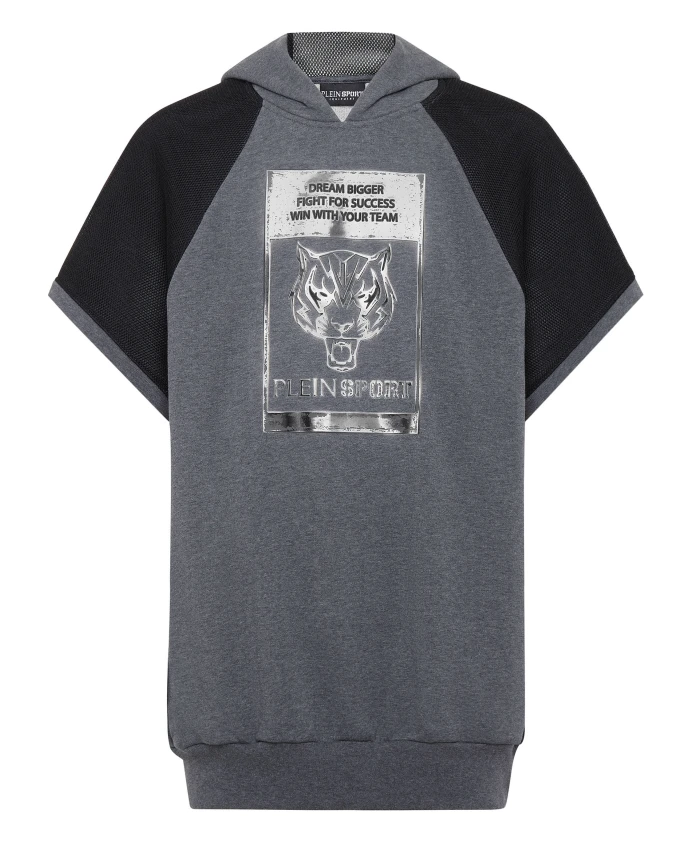Толстовка без рукавов с тигром Plein Sport, серый
Толстовка без рукавов с тигром Plein Sport, серый