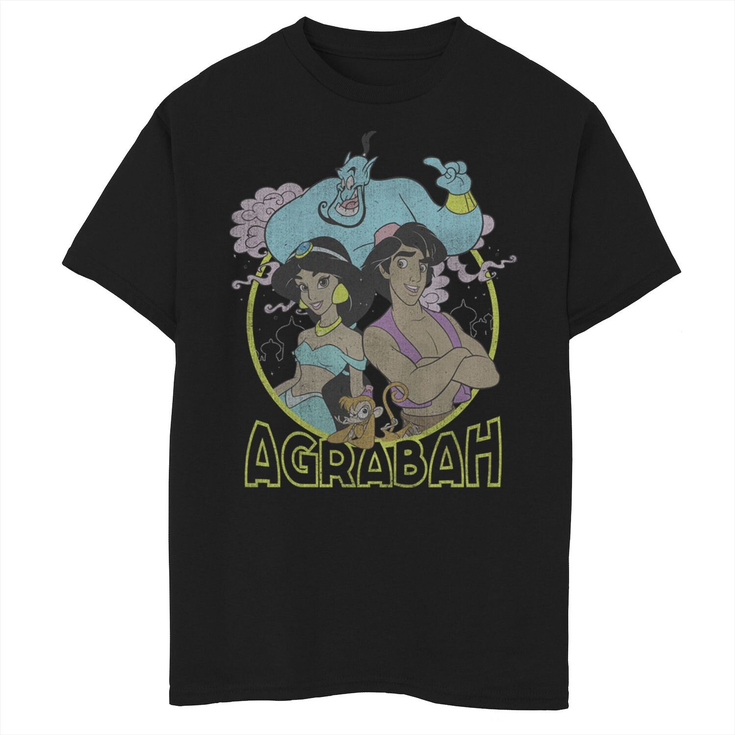 Футболка Disney Aladdin Group Shot Agrabah Circle для мальчиков 8–20 лет с графическим рисунком Disney
Футболка Disney Aladdin Group Shot Agrabah Circle для мальчиков 8–20 лет с графическим рисунком Disney