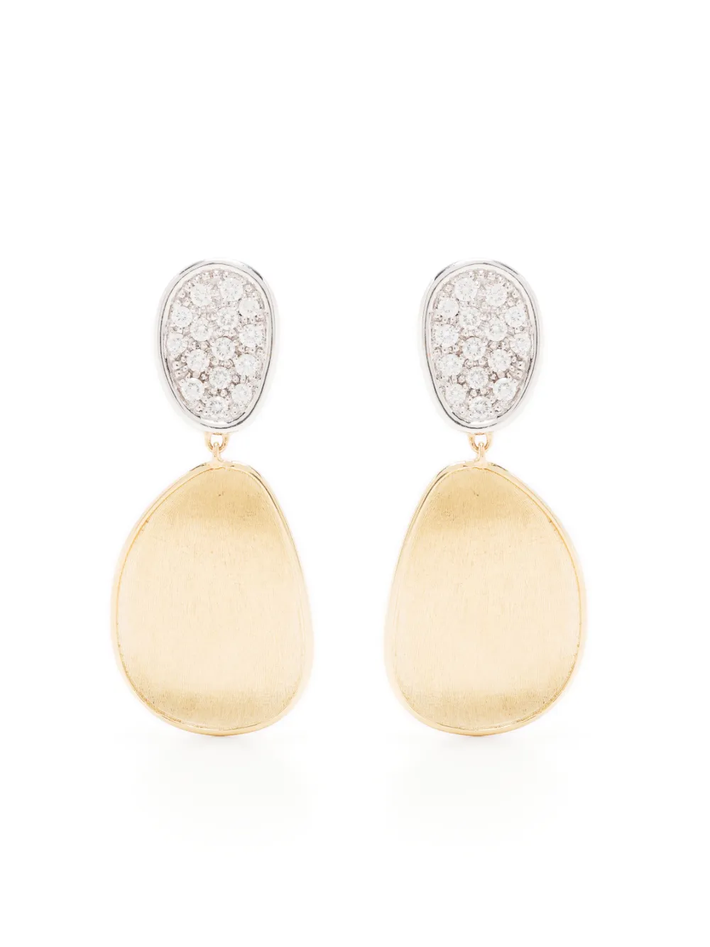 Серьги-подвески из желтого золота с бриллиантами Marco Bicego, золотой
Серьги-подвески из желтого золота с бриллиантами Marco Bicego, золотой