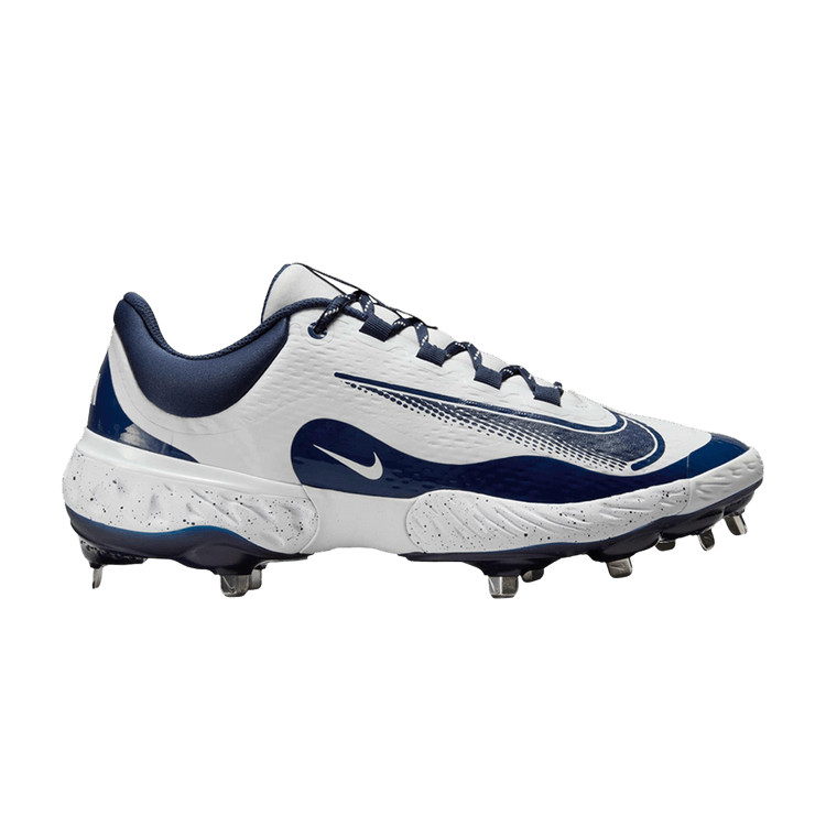 Кроссовки Alpha Huarache Elite 4 Low 'White Midnight Navy', синий
Кроссовки Alpha Huarache Elite 4 Low 'White Midnight Navy', синий