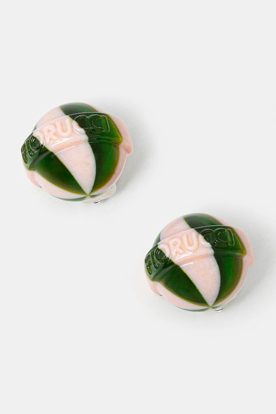 Миниатюрные полосатые серьги-леденцы Fiorucci, зеленый
Миниатюрные полосатые серьги-леденцы Fiorucci, зеленый
