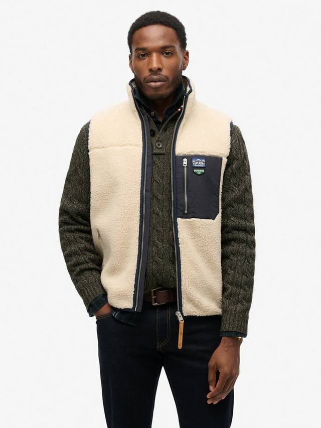 Винтажный ретро жилет из флиса Superdry, Oatmeal Beige
Винтажный ретро жилет из флиса Superdry, Oatmeal Beige