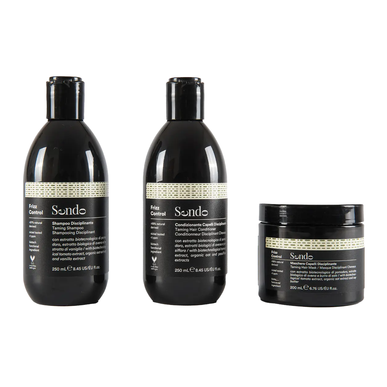 Набор для ухода за вьющимися волосами: шампунь Sendo Frizz Control, 200 мл
Набор для ухода за вьющимися волосами: шампунь Sendo Frizz Control, 200 мл