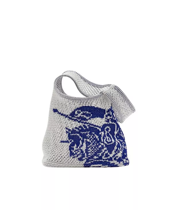 Маленькая вязаная сумка ekd Burberry, белый
Маленькая вязаная сумка ekd Burberry, белый