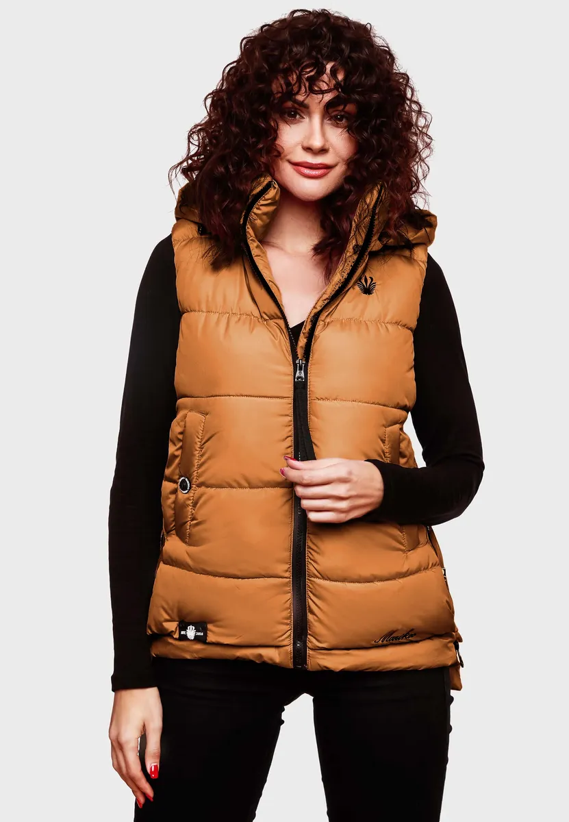 Стеганый жилет Marikoo "Заринаа" с четырьмя боковыми карманами, цвет Cinnamon, Коричневый, Стеганый жилет Marikoo "Заринаа" с четырьмя боковыми карманами, цвет Cinnamon
Стеганый жилет Marikoo "Заринаа" с четырьмя боковыми карманами, цвет Cinnamon, Коричневый, Стеганый жилет Marikoo "Заринаа" с четырьмя боковыми карманами, цвет Cinnamon