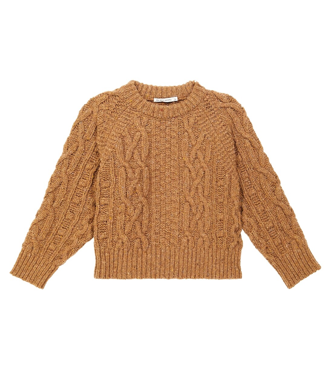 Классический свитер тирсо из смесовой шерсти The New Society, коричневый
Классический свитер тирсо из смесовой шерсти The New Society, коричневый