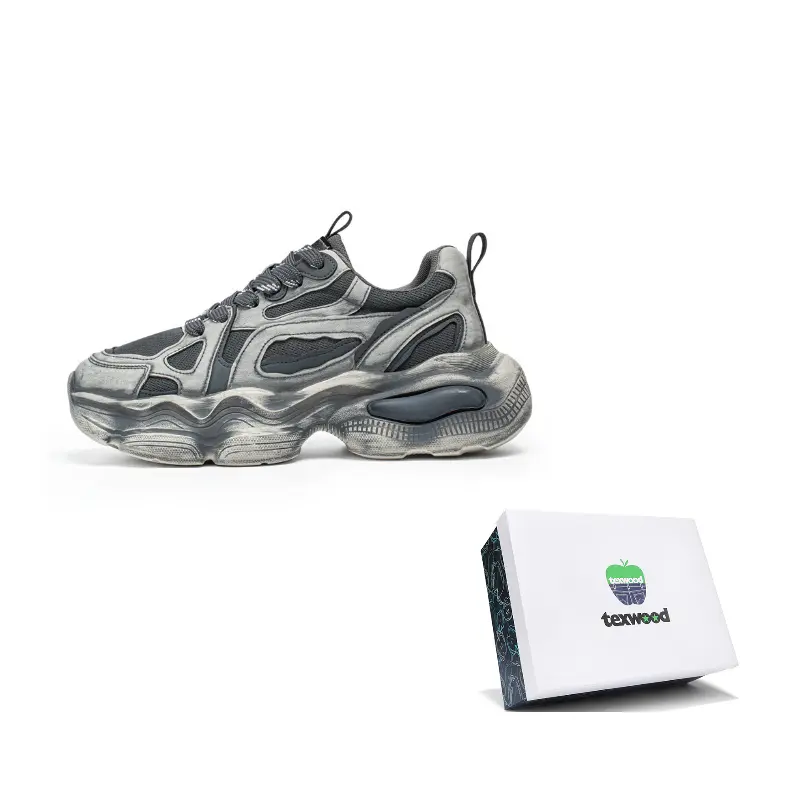 TEXWOOD Мужские низкие массивные кроссовки Box в сером цвете, цвет Gray
TEXWOOD Мужские низкие массивные кроссовки Box в сером цвете, цвет Gray