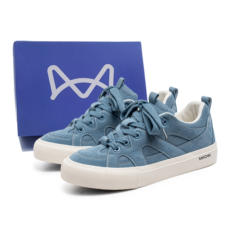 MIIOW Антискользящие износостойкие низкие скейтерские кроссовки мужские Box - синий Box, цвет Blue Box
MIIOW Антискользящие износостойкие низкие скейтерские кроссовки мужские Box - синий Box, цвет Blue Box