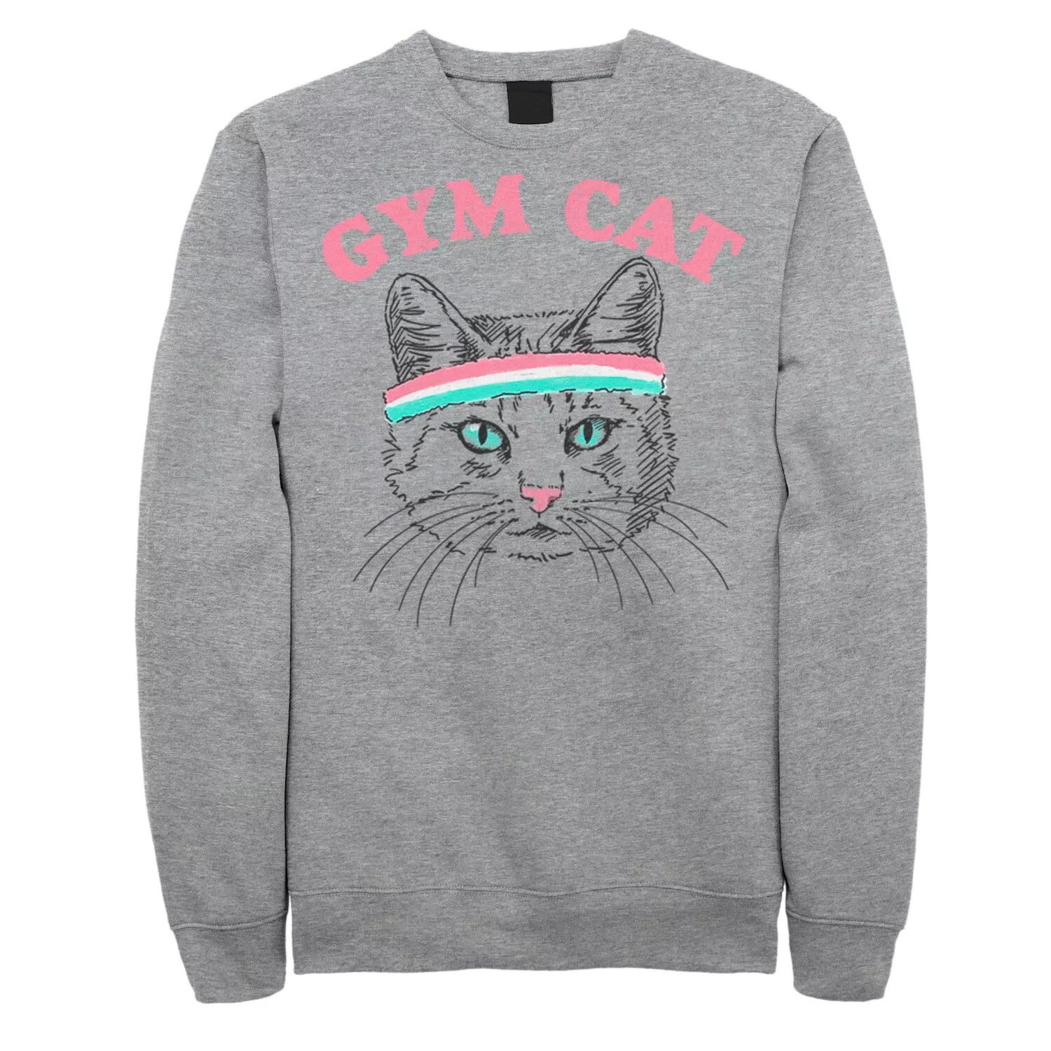 Мужская толстовка Gym Cat Outline с повязкой на голову Licensed Character
Мужская толстовка Gym Cat Outline с повязкой на голову Licensed Character