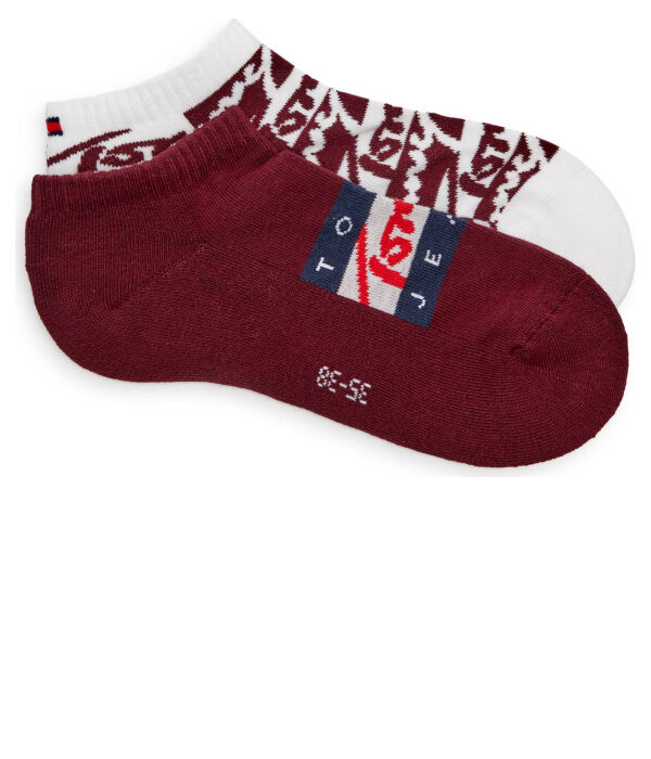 Носки мужские Tommy Jeans короткие с узором 2 пары, бургундия
Носки мужские Tommy Jeans короткие с узором 2 пары, бургундия