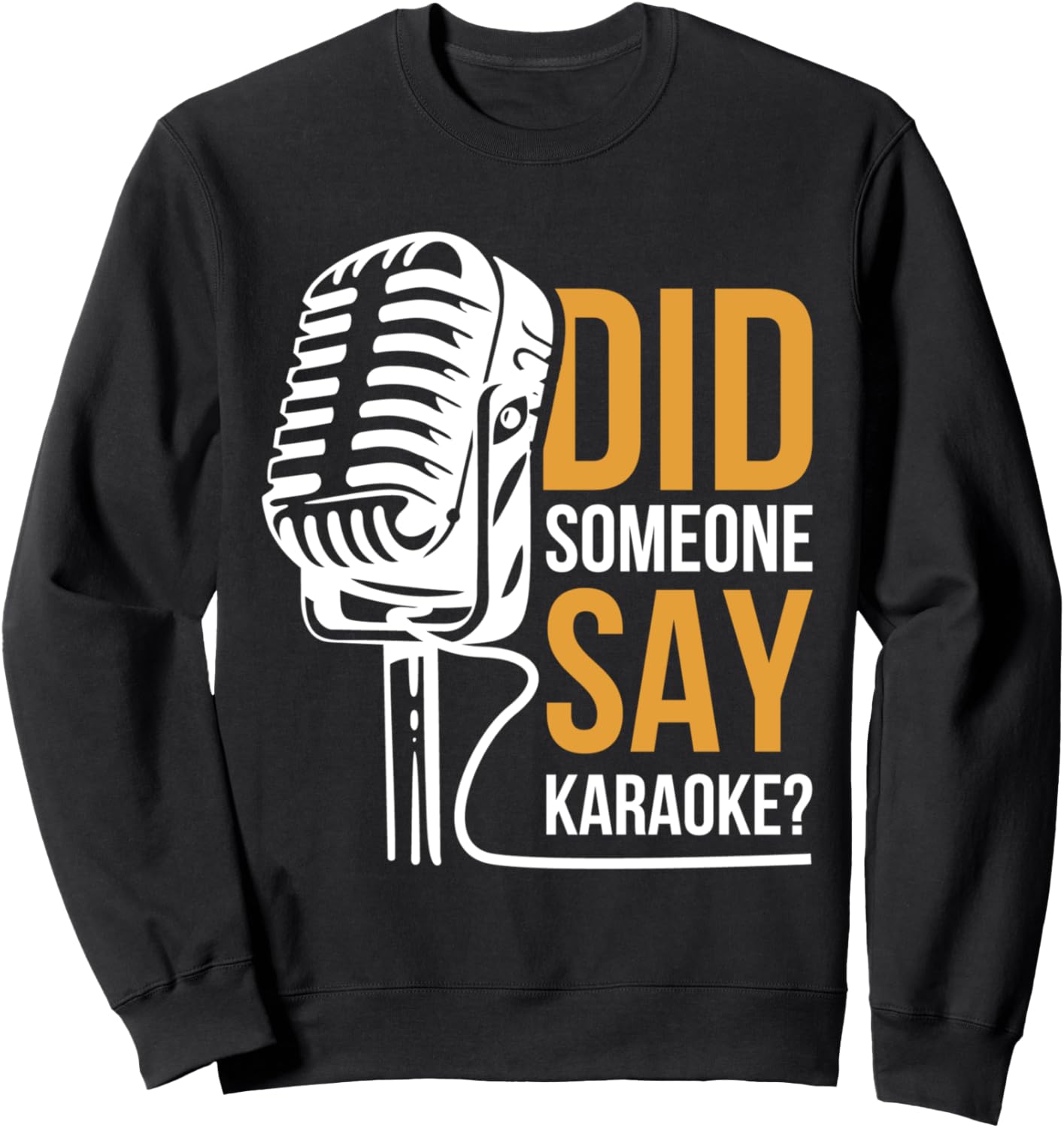 Кто-то сказал Микрофон для караоке Забавная толстовка с надписью Подарок для певца Karaoke Unique Gifts, черный
Кто-то сказал Микрофон для караоке Забавная толстовка с надписью Подарок для певца Karaoke Unique Gifts, черный