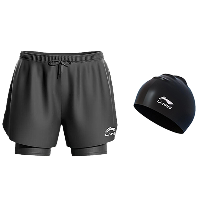 LINING Спортивная мода коллекция плавки мужские black комплект
LINING Спортивная мода коллекция плавки мужские black комплект