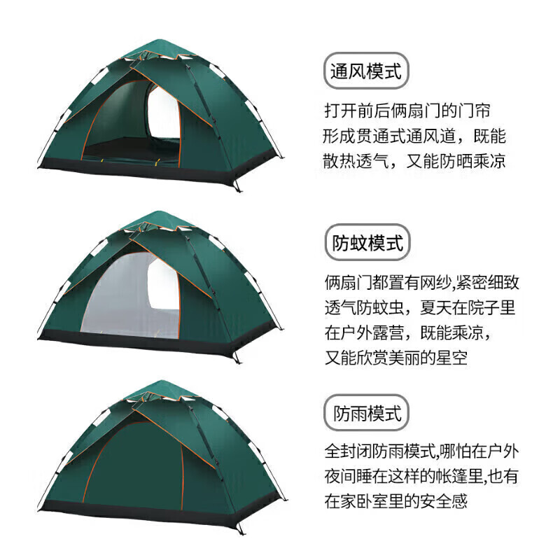 Arctic Wolf (BeiJiLang) полностью автоматическая водонепроницаемая двухслойная палатка для кемпинга на открытом воздухе, двухслойная, Ziyouhike сборка, набор палаток для кемпинга на открытом воздухе на 3-4 человека
Arctic Wolf (BeiJiLang) полностью автоматическая водонепроницаемая двухслойная палатка для кемпинга на открытом воздухе, двухслойная, Ziyouhike сборка, набор палаток для кемпинга на открытом воздухе на 3-4 человека