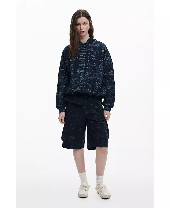 Женская толстовка оверсайз Collina Strada Desigual, черный
Женская толстовка оверсайз Collina Strada Desigual, черный