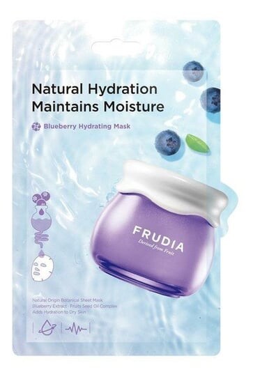 Увлажняющая тканевая маска с черникой, 20 мл Frudia
Увлажняющая тканевая маска с черникой, 20 мл Frudia
