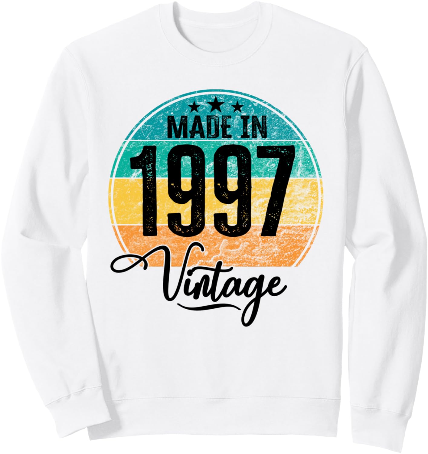 Винтажная толстовка ко дню рождения 1997 года Kattos - Happy Birthday 1997, белый
Винтажная толстовка ко дню рождения 1997 года Kattos - Happy Birthday 1997, белый