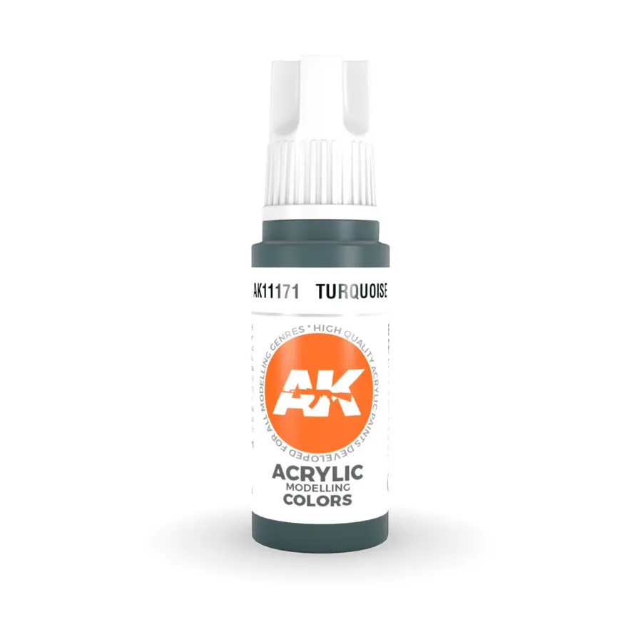 Бирюзовый (17мл), 3rd Gen Acrylic - Yellows & Greens
Бирюзовый (17мл), 3rd Gen Acrylic - Yellows & Greens