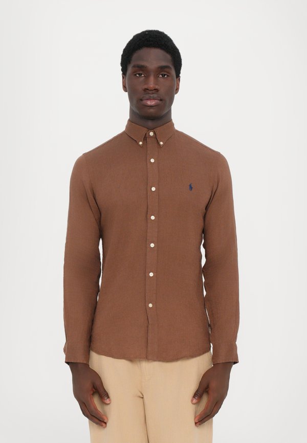 Спортивная рубашка с длинным рукавом Polo Ralph Lauren, коричневый
Спортивная рубашка с длинным рукавом Polo Ralph Lauren, коричневый