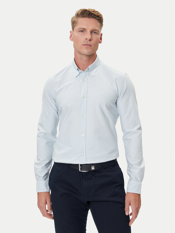 Рубашка slim fit H-Roan 50544917 Boss, голубой
Рубашка slim fit H-Roan 50544917 Boss, голубой