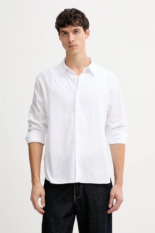 Хлопковая рубашка Calvin Klein, белый
Хлопковая рубашка Calvin Klein, белый