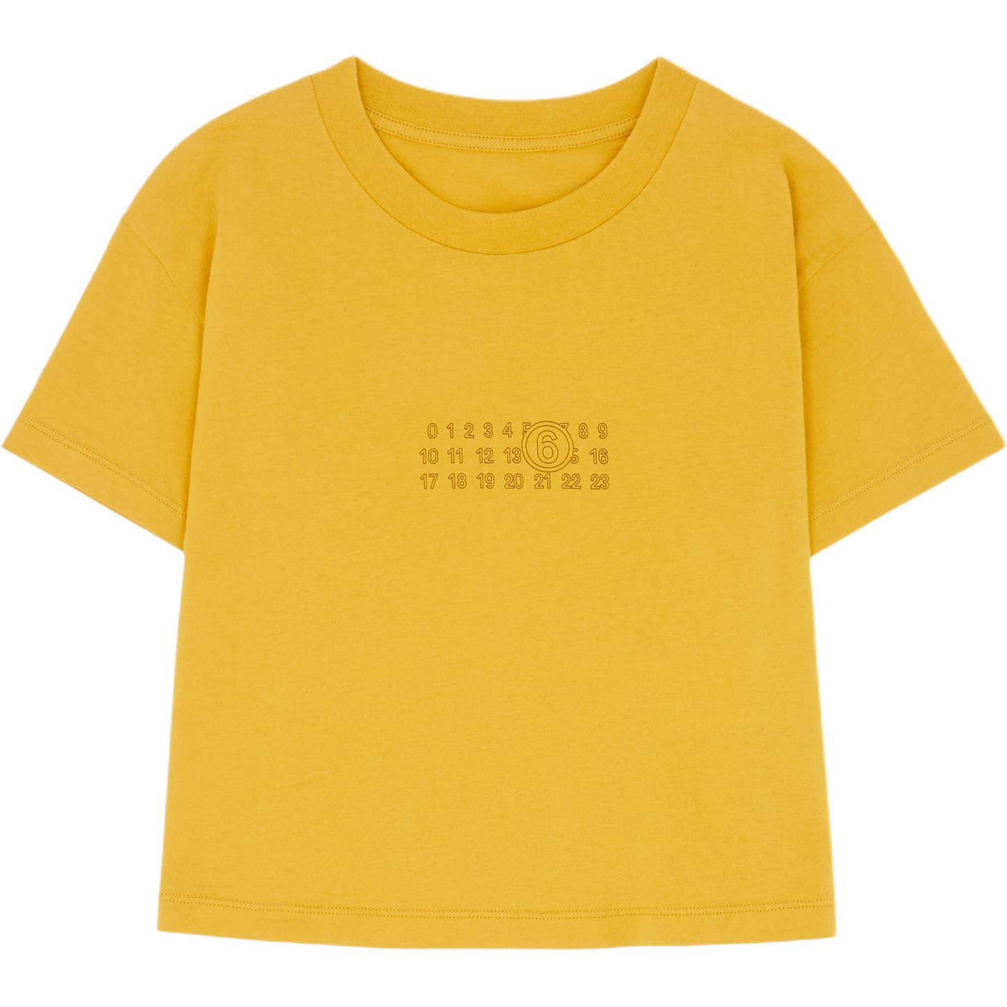 Футболка с цифровым принтом MM6 Maison Margiela, желтый
Футболка с цифровым принтом MM6 Maison Margiela, желтый