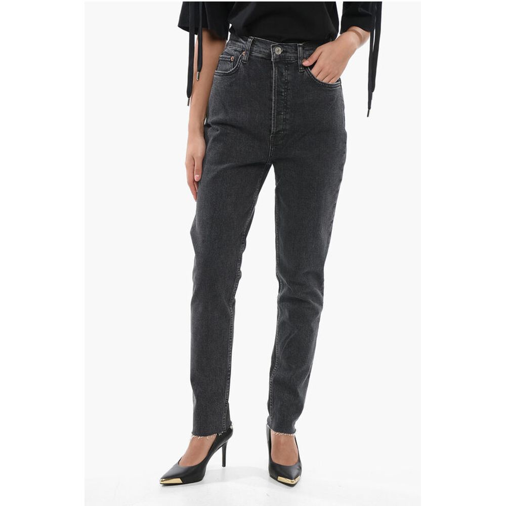 Джинсы скинни с потертым краем, темно-синие, 15 см Re/Done, Black
Джинсы скинни с потертым краем, темно-синие, 15 см Re/Done, Black