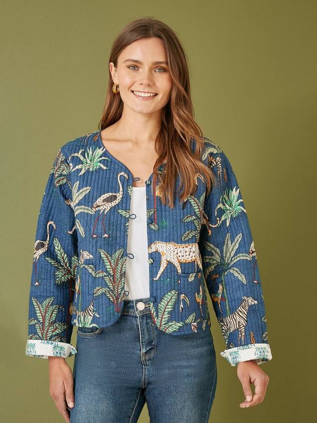 Двусторонняя куртка для животных Yumi, синий
Двусторонняя куртка для животных Yumi, синий