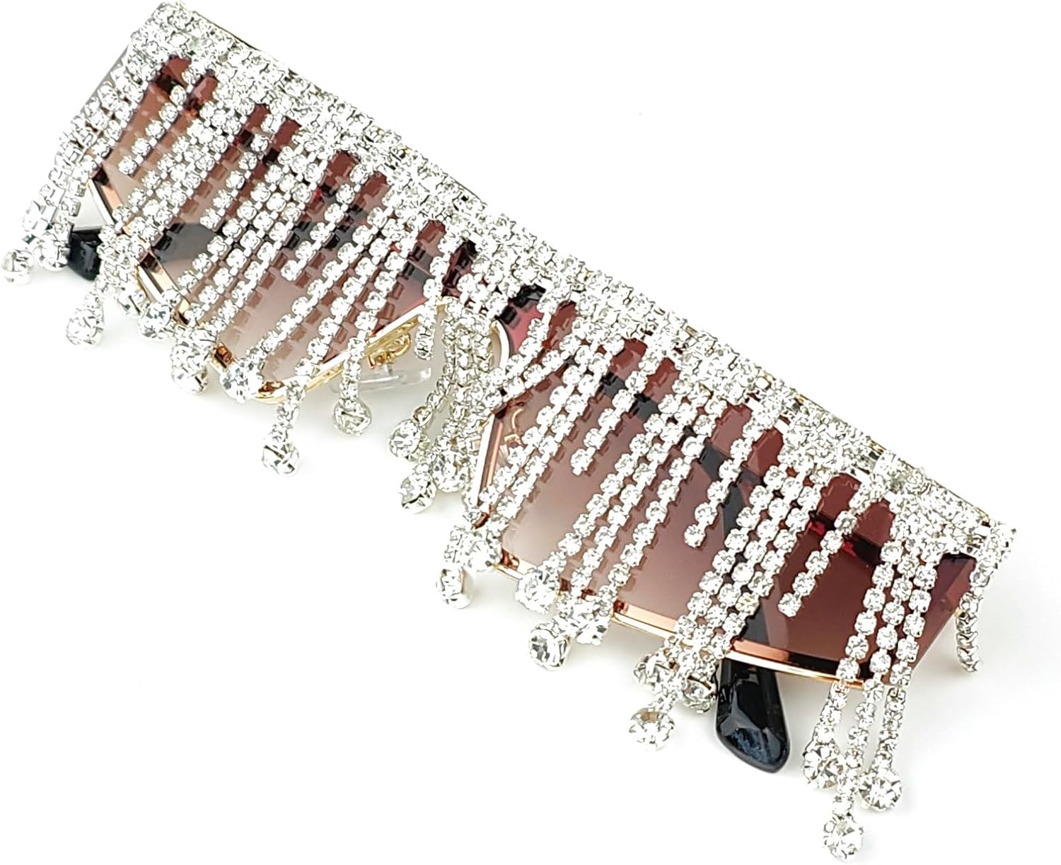 Модные солнцезащитные очки с кисточками и стразами, женские, «кошачий глаз», бриллиантовые солнцезащитные очки для женщин и мужчин, стильные сверкающие очки для вечеринок Melrose, Brown
Модные солнцезащитные очки с кисточками и стразами, женские, «кошачий глаз», бриллиантовые солнцезащитные очки для женщин и мужчин, стильные сверкающие очки для вечеринок Melrose, Brown