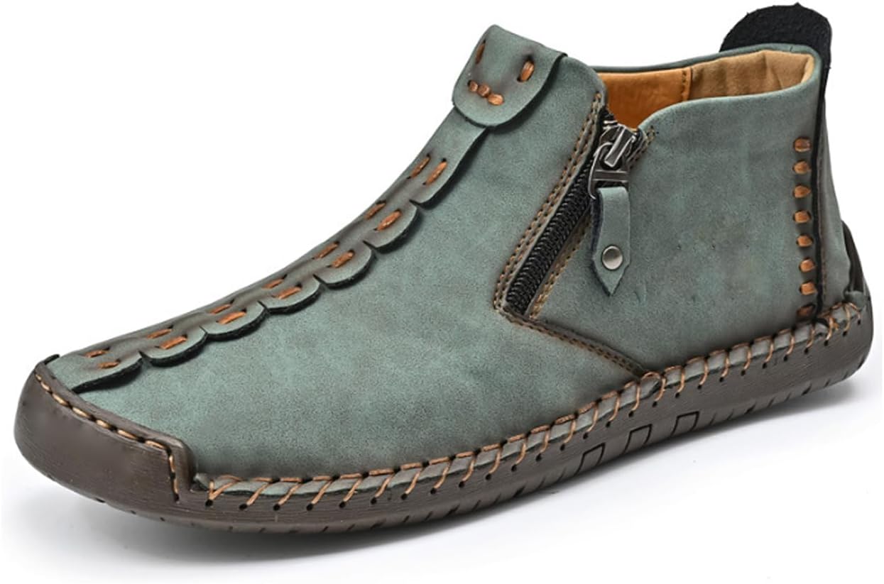 Мужские повседневные кожаные туфли Кожаные Ренессанс На открытом воздухе Модные ботинки на молнии Без шнуровки Повседневные прогулочные туфли Generic, зеленый
Мужские повседневные кожаные туфли Кожаные Ренессанс На открытом воздухе Модные ботинки на молнии Без шнуровки Повседневные прогулочные туфли Generic, зеленый