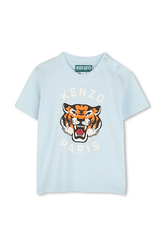 Хлопковая футболка детская Kenzo Kids, синий
Хлопковая футболка детская Kenzo Kids, синий