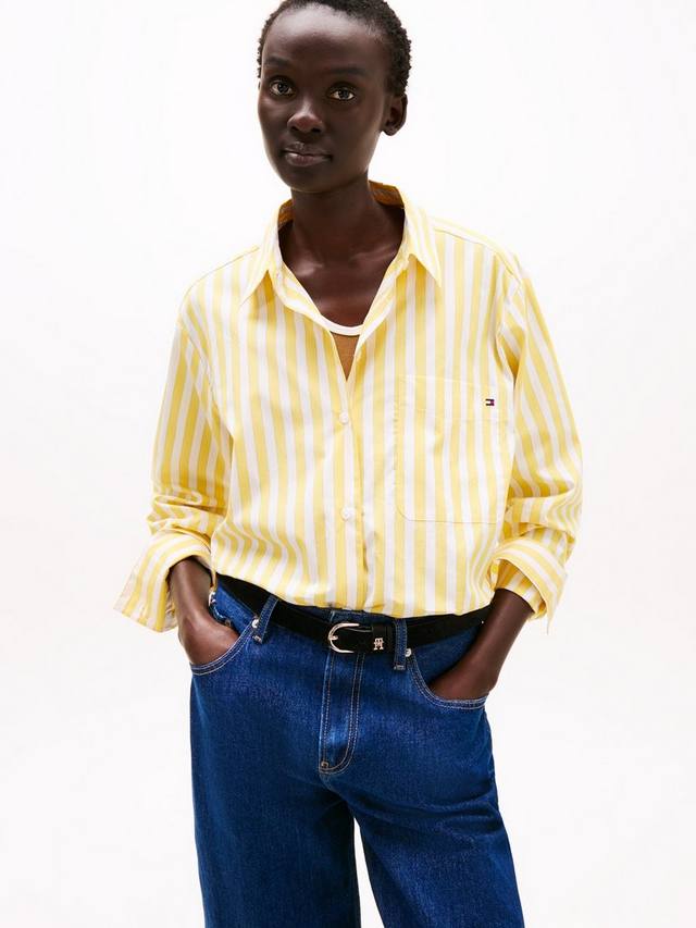 Рубашка из чистого органического хлопка в тонкую полоску essential Tommy Hilfiger, цвет Citronella/Multi
Рубашка из чистого органического хлопка в тонкую полоску essential Tommy Hilfiger, цвет Citronella/Multi