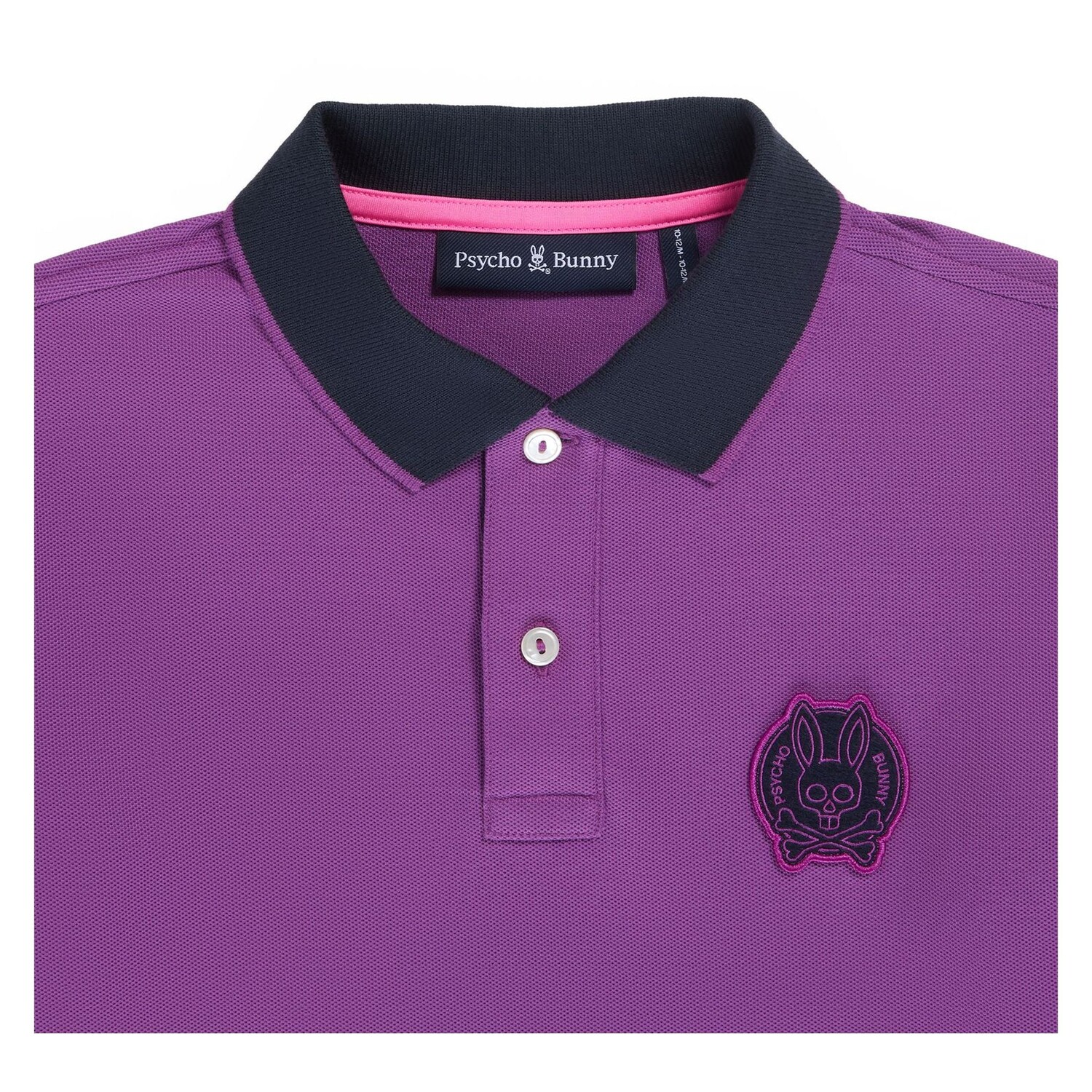 Фиолетовая футболка-поло с логотипом Psycho Bunny, фиолетовый
Фиолетовая футболка-поло с логотипом Psycho Bunny, фиолетовый