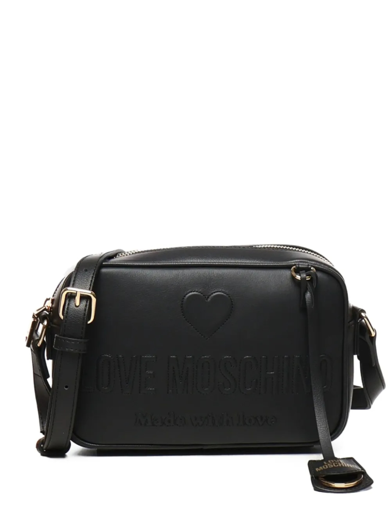 Сумка через плечо с тисненым логотипом Love Moschino, черный
Сумка через плечо с тисненым логотипом Love Moschino, черный