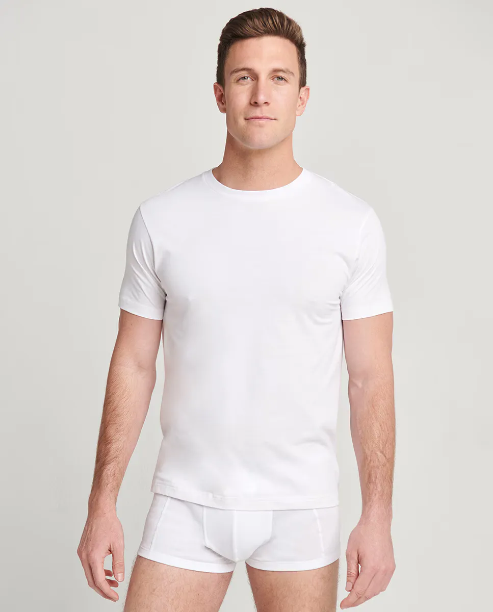 Комплект из двух облегающих мужских рубашек с короткими рукавами Jockey, белый
Комплект из двух облегающих мужских рубашек с короткими рукавами Jockey, белый