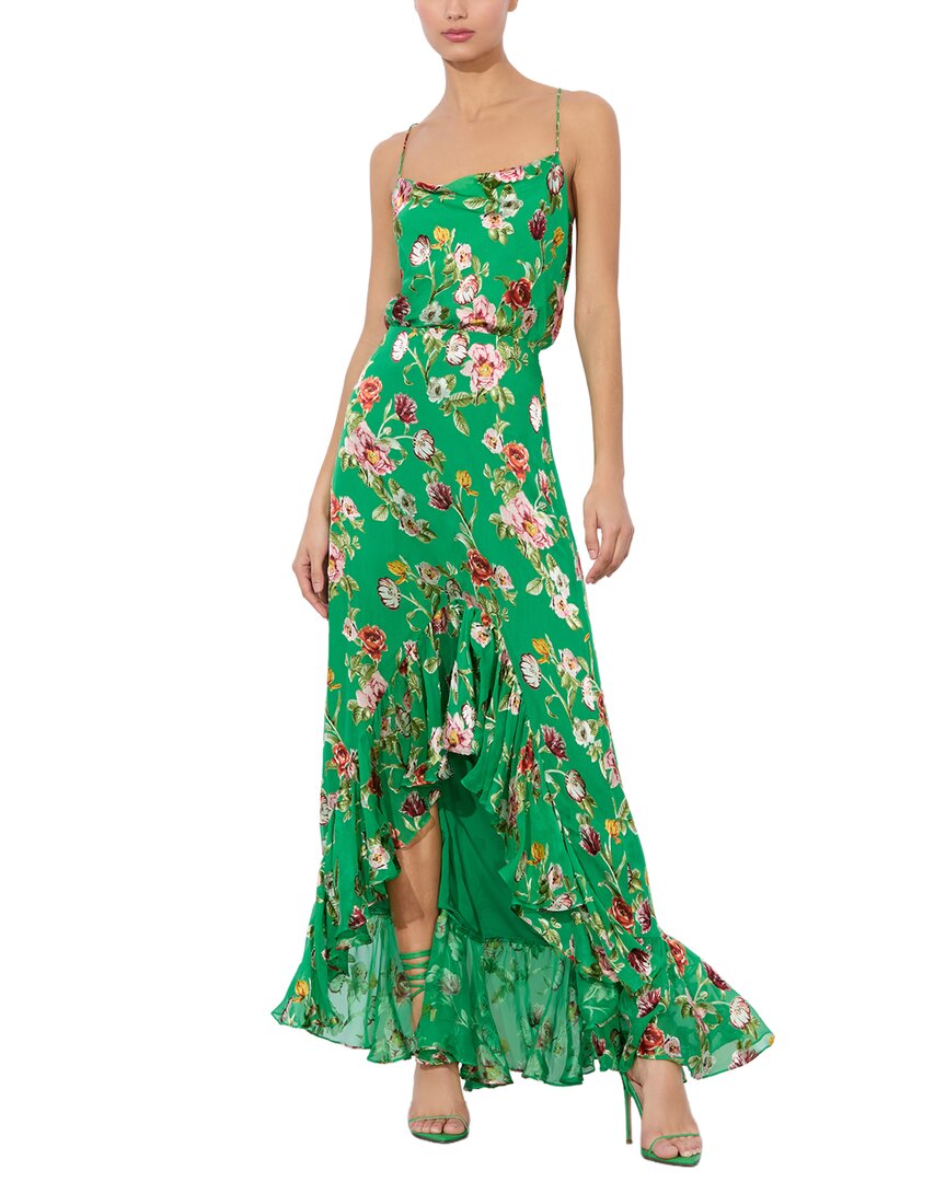 Платье из смесового шелка Alice + Olivia Soraya Alice + Olivia, зеленый
Платье из смесового шелка Alice + Olivia Soraya Alice + Olivia, зеленый