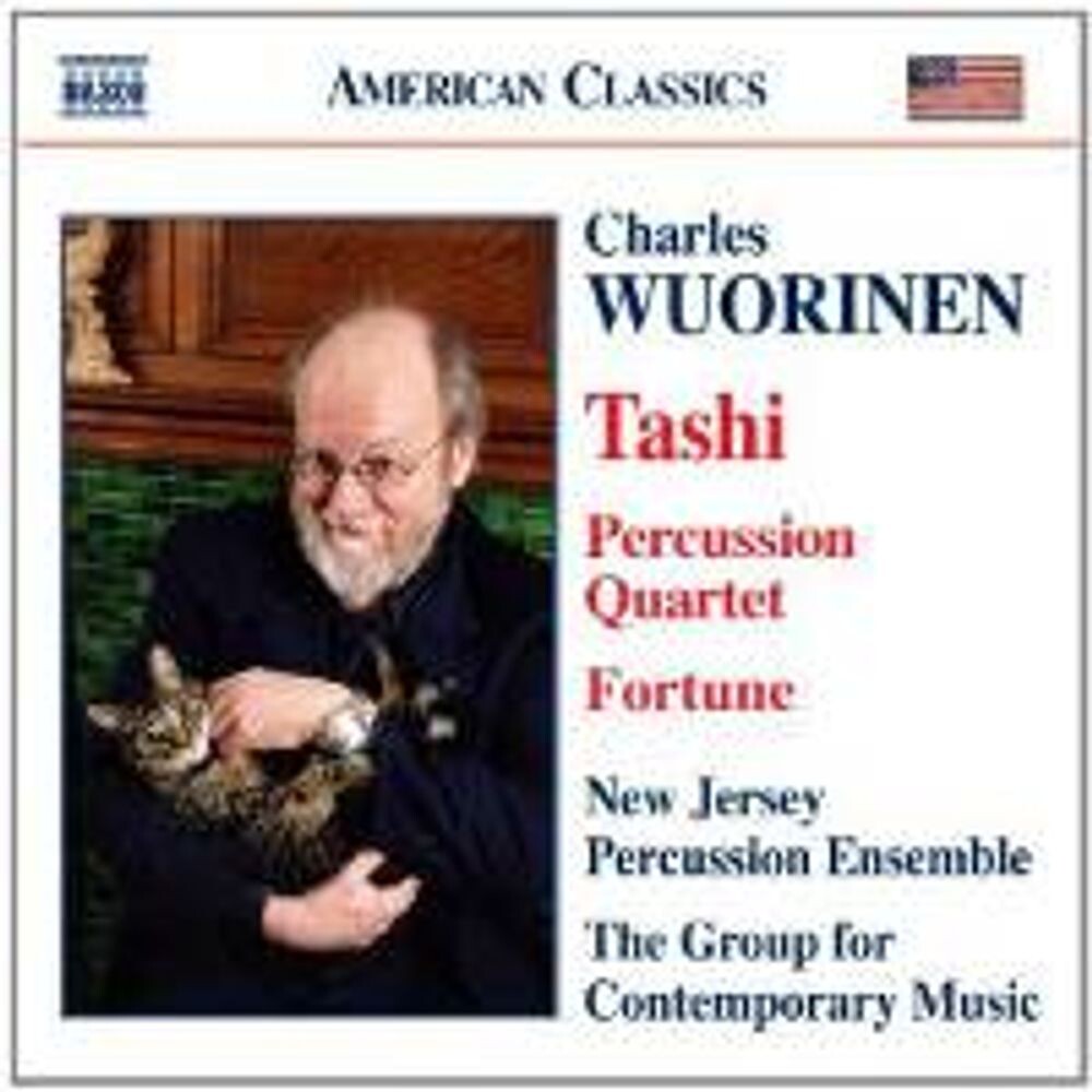 Диск CD Wuorinen: Tashi / Percussion Quartet / Fortune - Charles Wuorinen, The Group For Contemporary Music, New Jersey Percussion Ensemble
Диск CD Wuorinen: Tashi / Percussion Quartet / Fortune - Charles Wuorinen, The Group For Contemporary Music, New Jersey Percussion Ensemble
