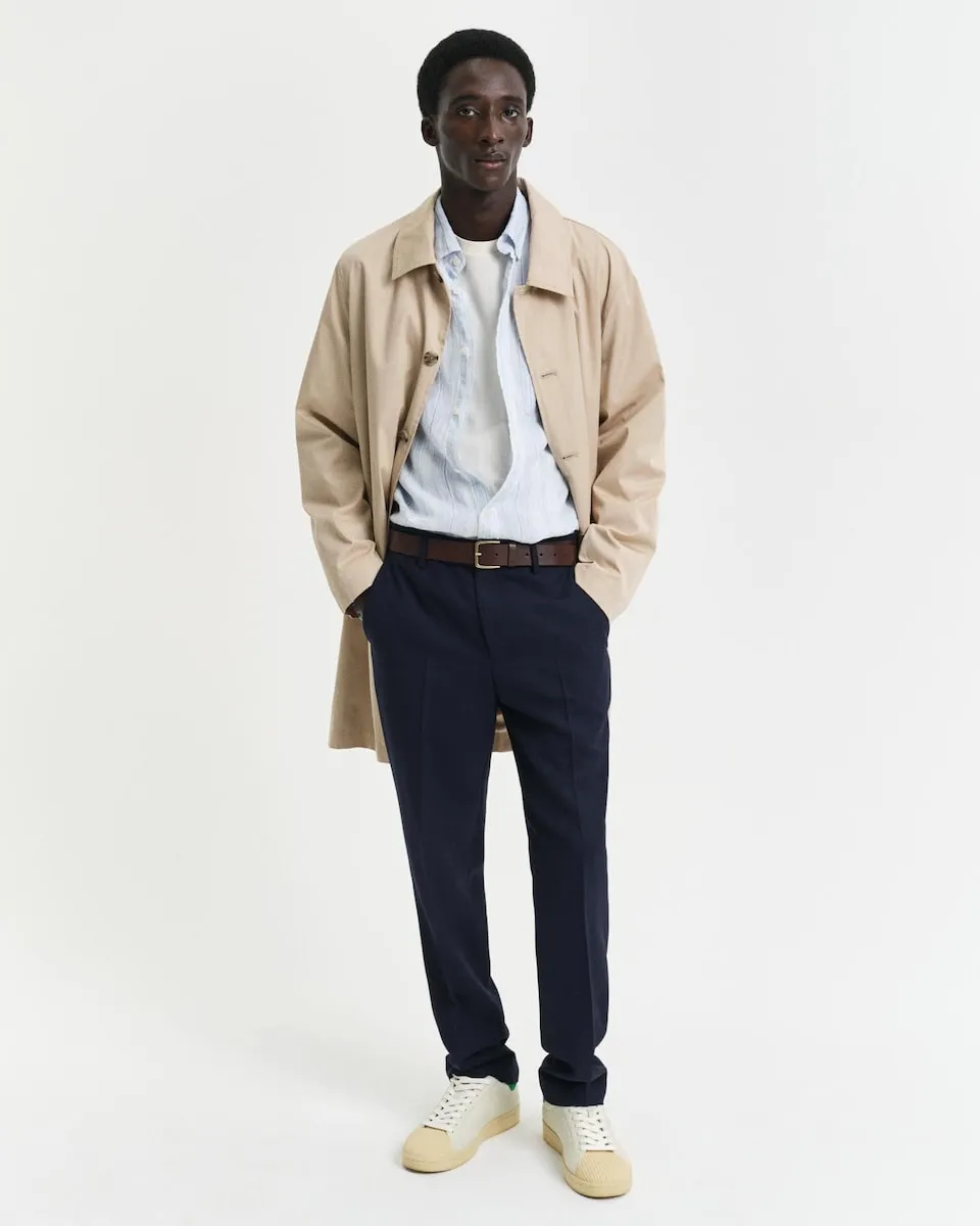 Мужская льняная рубашка с длинным рукавом и нагрудным карманом Gant, синий
Мужская льняная рубашка с длинным рукавом и нагрудным карманом Gant, синий