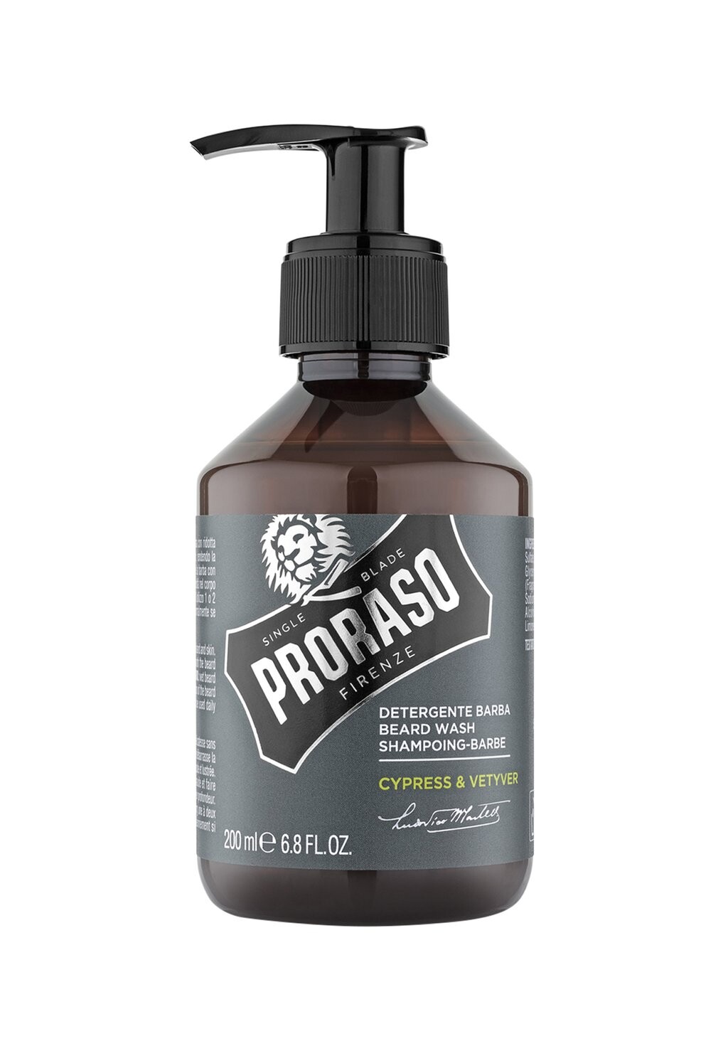 Шампунь для бороды BEARD WASH Proraso, цвет cypress & vetyver
Шампунь для бороды BEARD WASH Proraso, цвет cypress & vetyver