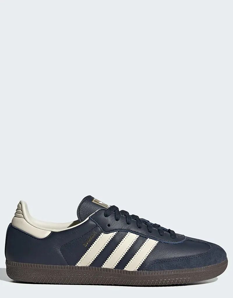 Кроссовки Samba OG синего цвета adidas Originals
Кроссовки Samba OG синего цвета adidas Originals